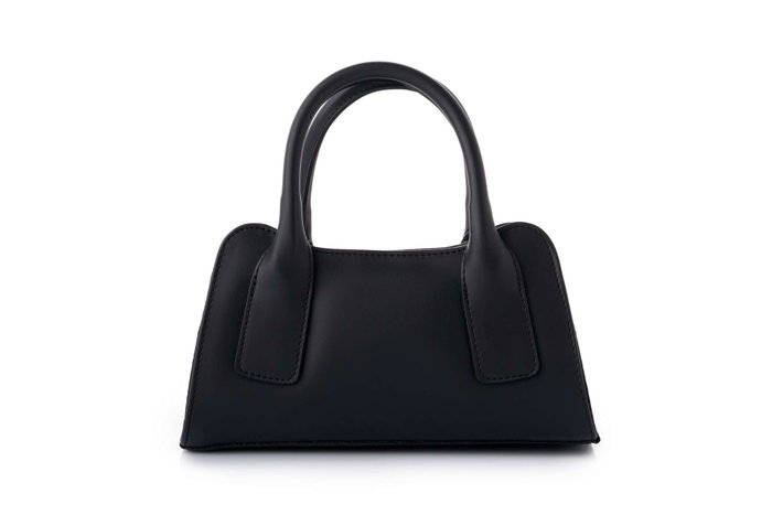 Lucky Bees Bolso Negro CUERO DE POLIVINILO